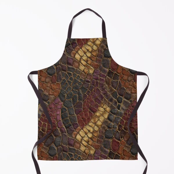 Item preview, Chic Deep-Toned Crocodile Skin Texture For Teacher Gift designed and sold by RoyalStarsPatts.