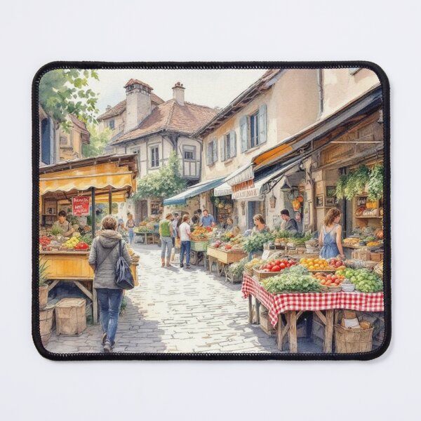 Item preview, Village market (France) designed and sold by jefboutique6150.