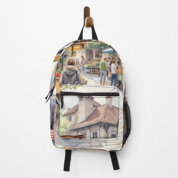 Item preview, Village market (France) designed and sold by jefboutique6150.