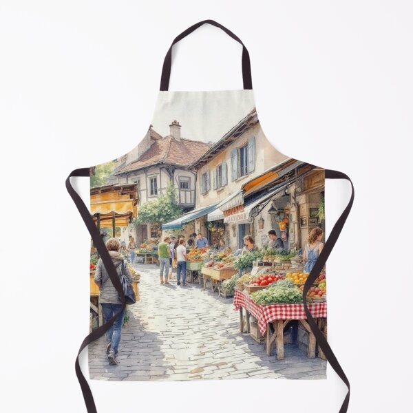 Item preview, Village market (France) designed and sold by jefboutique6150.