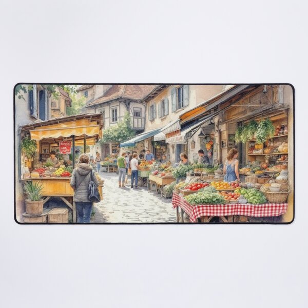 Item preview, Village market (France) designed and sold by jefboutique6150.