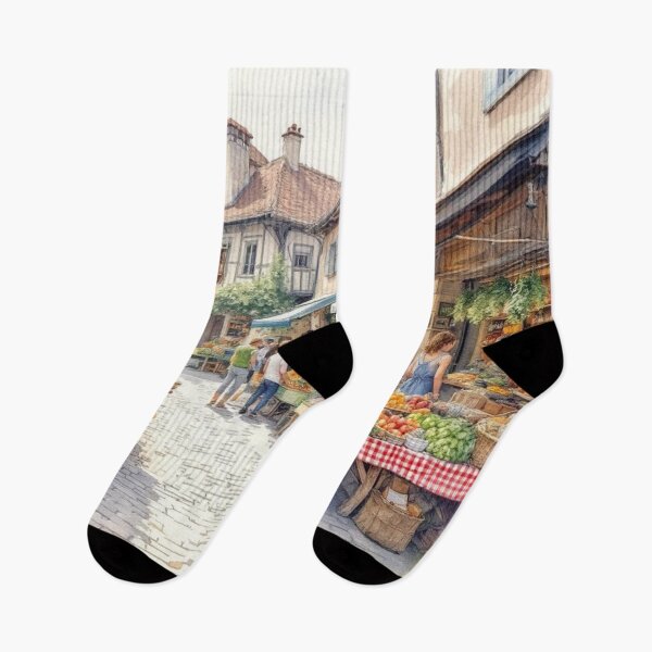 Item preview, Village market (France) designed and sold by jefboutique6150.
