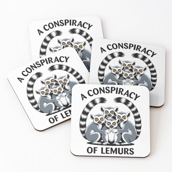Item preview, A Conspiracy of Lemurs. Version 3 designed and sold by ArthousePromos.