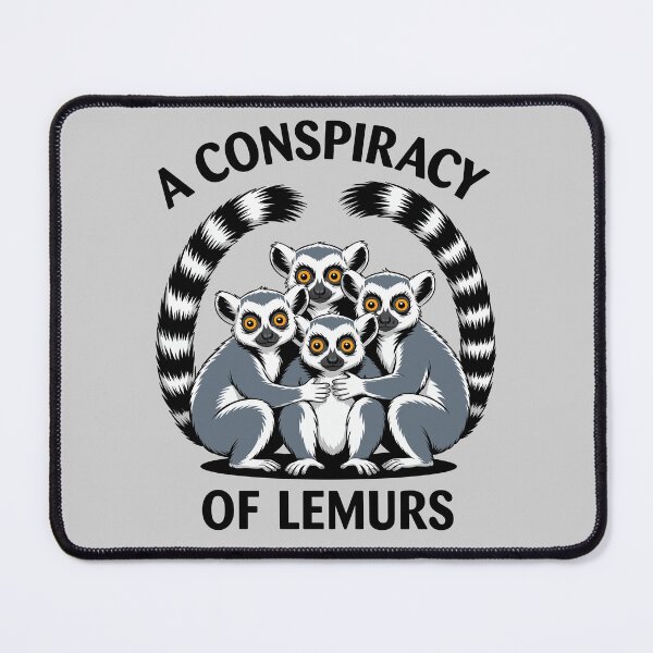 Item preview, A Conspiracy of Lemurs. Version 3 designed and sold by ArthousePromos.