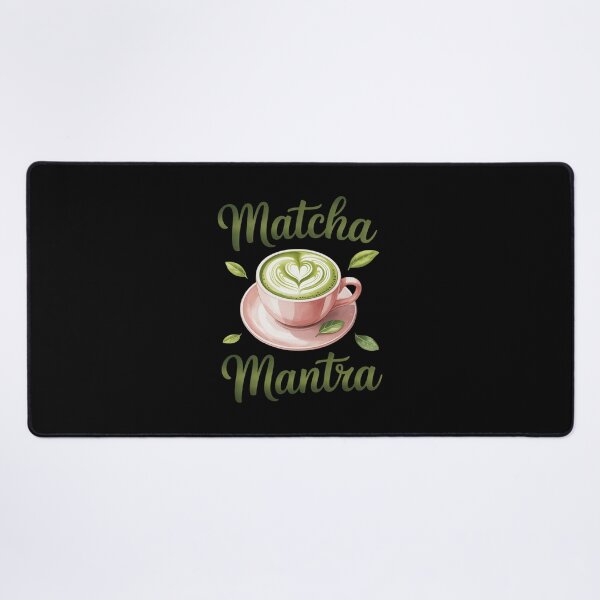 Item preview, Cute Matcha Mantra Tea and Leaves Graphic designed and sold by LeeEvans222.