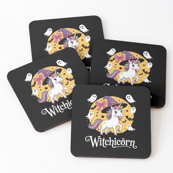 Item preview, Witchicorn I Halloween Unicorn Witch Costume Girls Kids  designed and sold by HuValverdeArt.