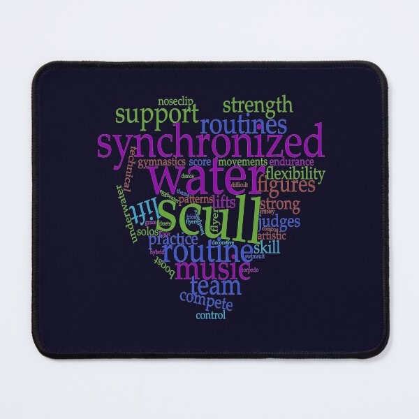 Item preview, Synchronized Swimming Word Cloud Design designed and sold by jaygo.