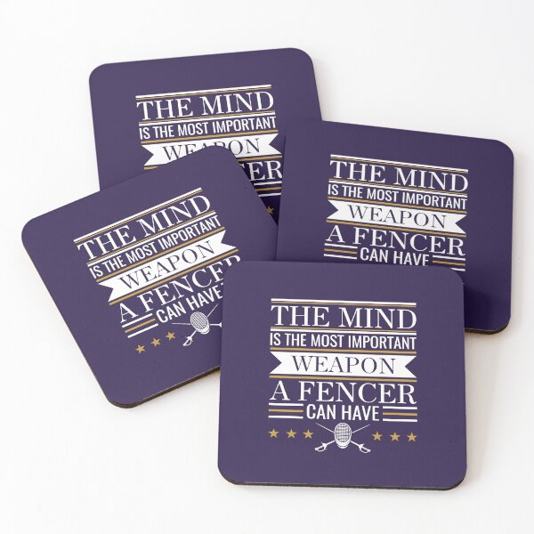 Item preview, Fencing the Mind is the Most Important Weapon a Fencer Can Have designed and sold by jaygo.