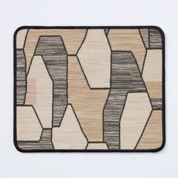 Item preview, Abstract Geometric Honeycomb Pattern Rug designed and sold by designwiss.