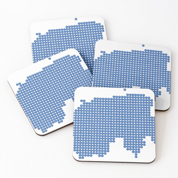 Item preview, Blue Rhinestone Switzerland designed and sold by TheIconSmith.