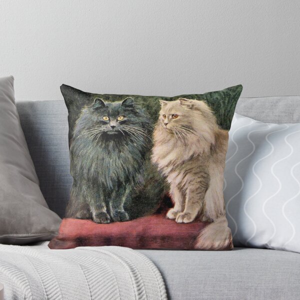 Artikelvorschau, Persische Katzen - Blau und Creme entworfen und verkauft von goldenmenagerie.