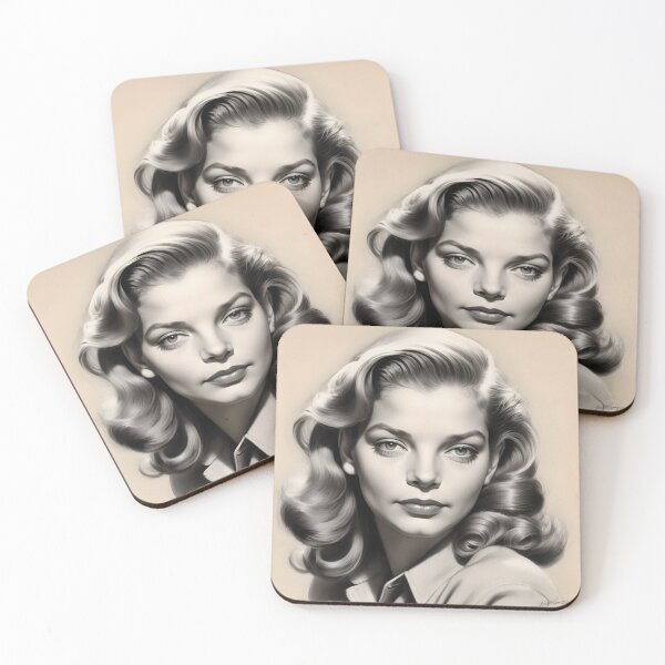 Item preview, Lauren Bacall designed and sold by WorldofCharcoal.