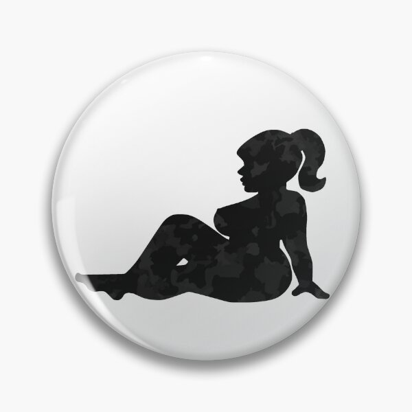 Item preview, Curvy Silhouette, Mudflap Girl, Multicam Black designed and sold by Goodmanmedia.
