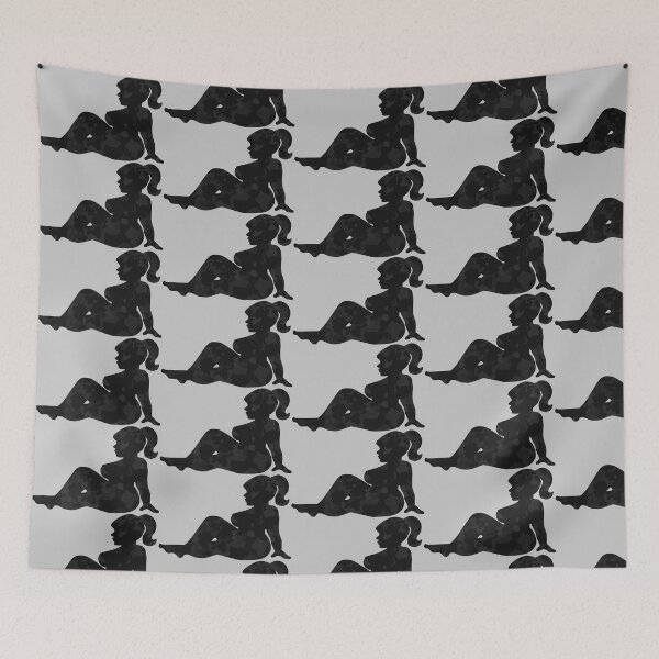 Item preview, Curvy Silhouette, Mudflap Girl, Multicam Black designed and sold by Goodmanmedia.