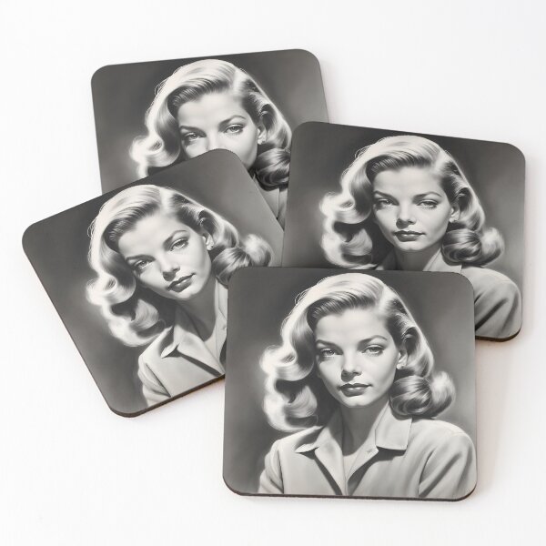 Item preview, Lauren Bacall designed and sold by WorldofCharcoal.