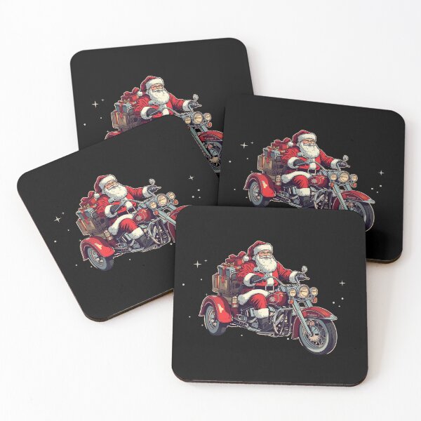 Item preview, Rudolph 1 - Santas new Sleigh. Trike Bike bearing gifts. designed and sold by AfricaSkyBlue.