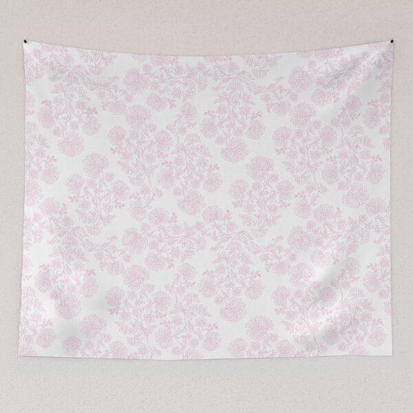 Item preview, Baby Pink Floral Pattern  designed and sold by Asmaa Abdul-Azim.