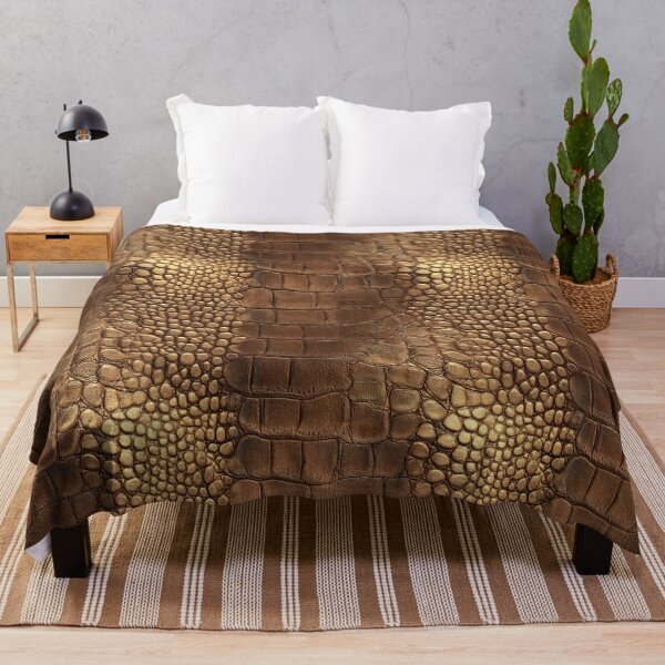 Item preview, Beautiful Jungle-Inspired Alligator Skin Print For Nature Print Fan designed and sold by RoyalStarsPatts.