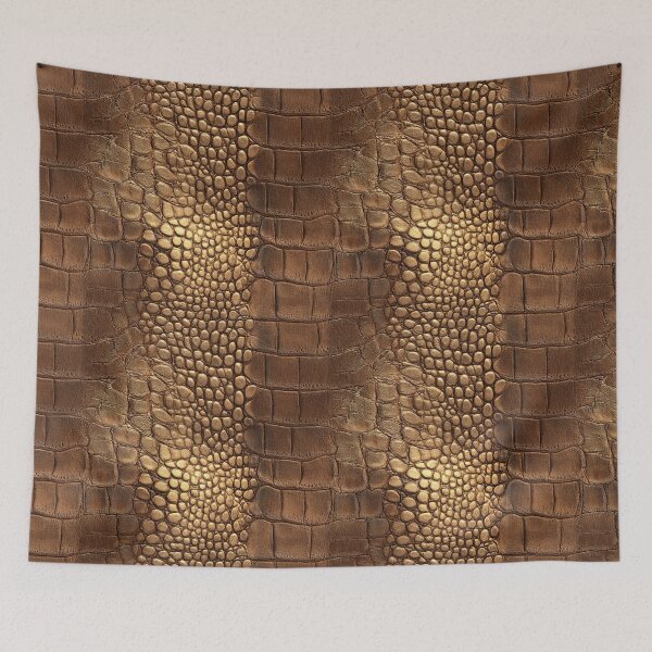 Item preview, Beautiful Jungle-Inspired Alligator Skin Print For Nature Print Fan designed and sold by RoyalStarsPatts.