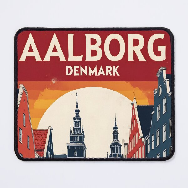 Item preview, Aalborg Denmark 1950s Vintage Travel Tourism designed and sold by TravelersGems.