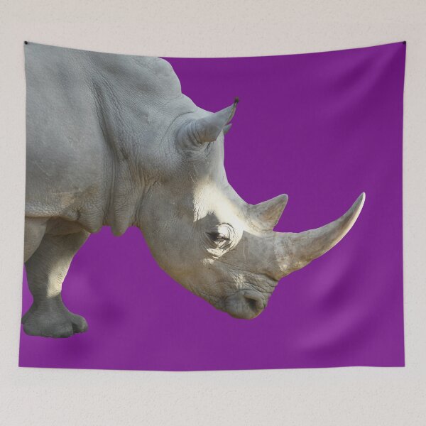 Item preview, Colossal Rhinoceros – Tranquility and Majesty / Swiss Artwork Photography designed and sold by Raphael Wolf.