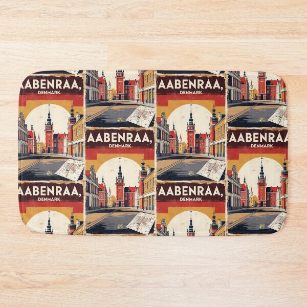 Item preview, Aabenraa Denmark 1950s Vintage Travel Tourism designed and sold by TravelersGems.