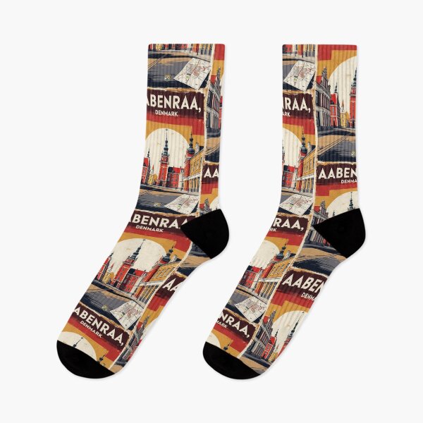 Item preview, Aabenraa Denmark 1950s Vintage Travel Tourism designed and sold by TravelersGems.