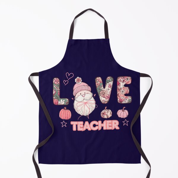 Item preview, Love Teacher Pink Christmas 2025 Cute Floral Gnome Holiday T-Shirt designed and sold by DigitalArtByNow.