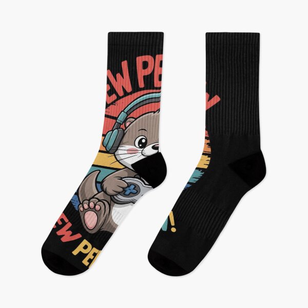 Item preview, Cute Otter Gamer Pew Video Games Boys Girls designed and sold by LeeEvans222.