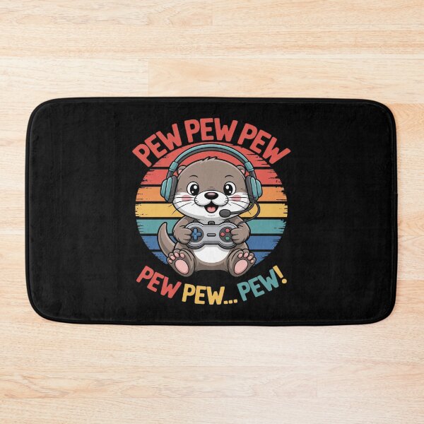 Item preview, Cute Otter Gamer Pew Video Games Boys Girls designed and sold by LeeEvans222.