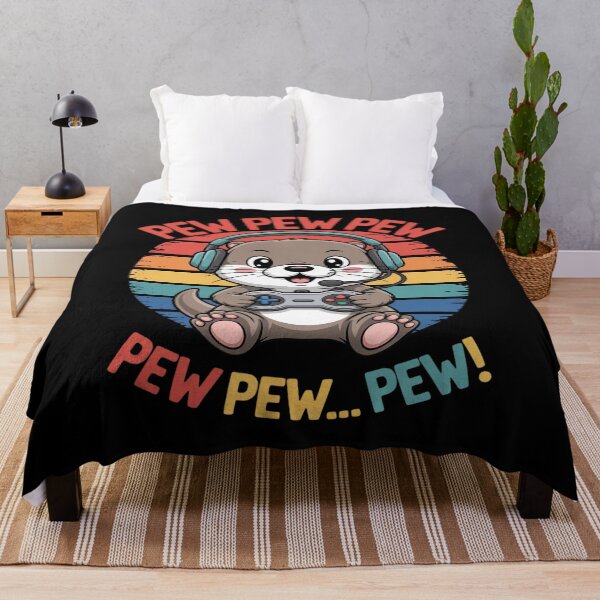 Item preview, Cute Otter Gamer Pew Video Games Boys Girls designed and sold by LeeEvans222.