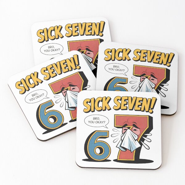 Item preview, Sick Seven Pop Art Retro Comic Tee designed and sold by WSPrintCrafter.