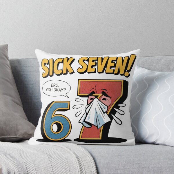 Item preview, Sick Seven Pop Art Retro Comic Tee designed and sold by WSPrintCrafter.