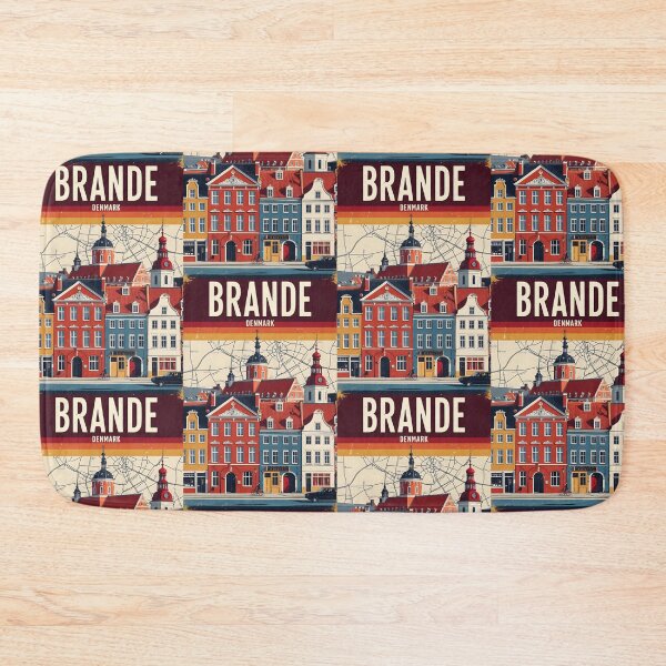 Item preview, Brande Denmark 1950s Vintage Travel Tourism designed and sold by TravelersGems.
