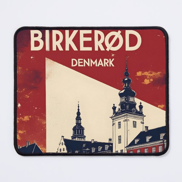 Item preview, Birkerod Denmark 1950s Vintage Travel Tourism designed and sold by TravelersGems.