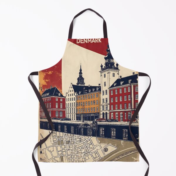 Item preview, Birkerod Denmark 1950s Vintage Travel Tourism designed and sold by TravelersGems.