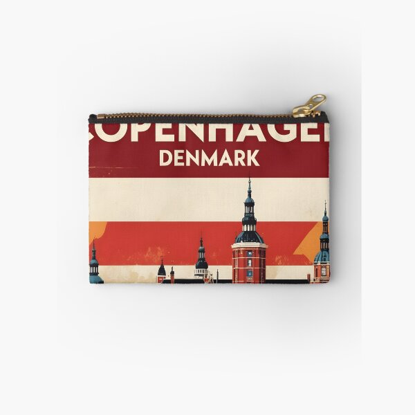 Item preview, Copenhagen Denmark 1950s Vintage Travel Tourism designed and sold by TravelersGems.