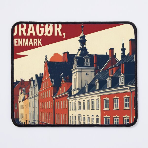 Item preview, Dragor Denmark 1950s Vintage Travel Tourism designed and sold by TravelersGems.