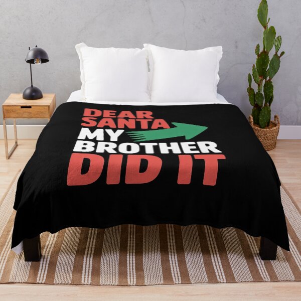 Item preview, Dear Santa My Brother Did It Christmas Sibling Family designed and sold by MathisBellanger.