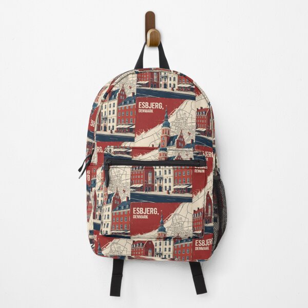Item preview, Esbjerg Denmark 1950s Vintage Travel Tourism designed and sold by TravelersGems.