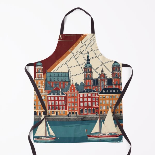 Item preview, Farum Denmark 1950s Vintage Travel Tourism designed and sold by TravelersGems.