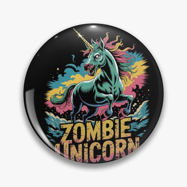 Item preview, Zombie Skeleton Dabbing Unicorn Halloween  designed and sold by HuValverdeArt.