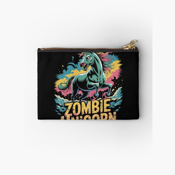 Item preview, Zombie Skeleton Dabbing Unicorn Halloween  designed and sold by HuValverdeArt.