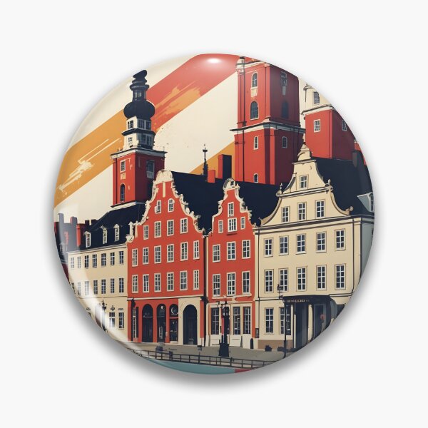 Item preview, Fredericia Denmark 1950s Vintage Travel Tourism designed and sold by TravelersGems.