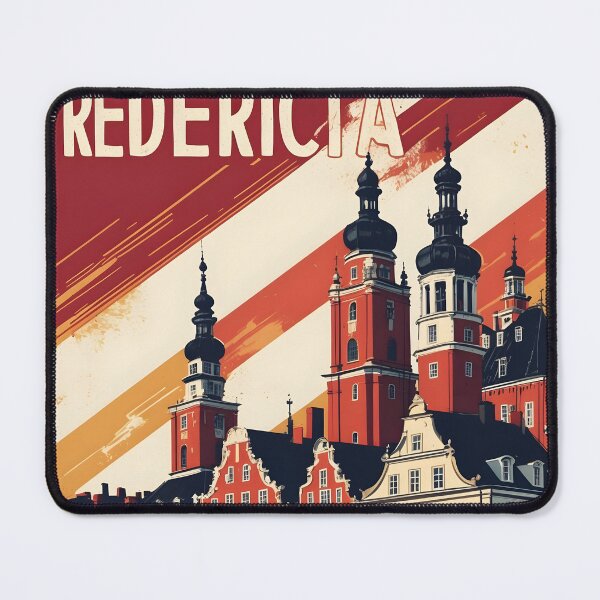 Item preview, Fredericia Denmark 1950s Vintage Travel Tourism designed and sold by TravelersGems.