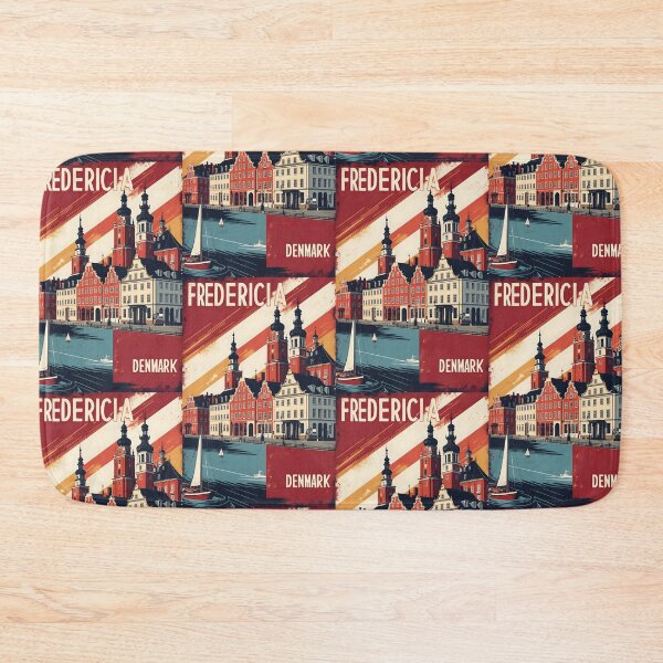 Item preview, Fredericia Denmark 1950s Vintage Travel Tourism designed and sold by TravelersGems.