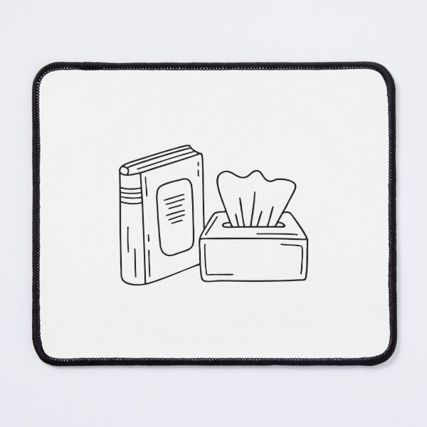 Item preview, A tissue box near a book on a table designed and sold by rasagamastore.