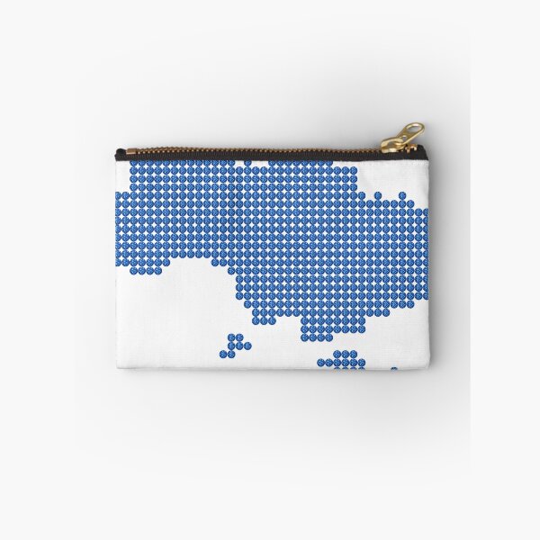 Item preview, Blue Rhinestone Ukraine designed and sold by TheIconSmith.