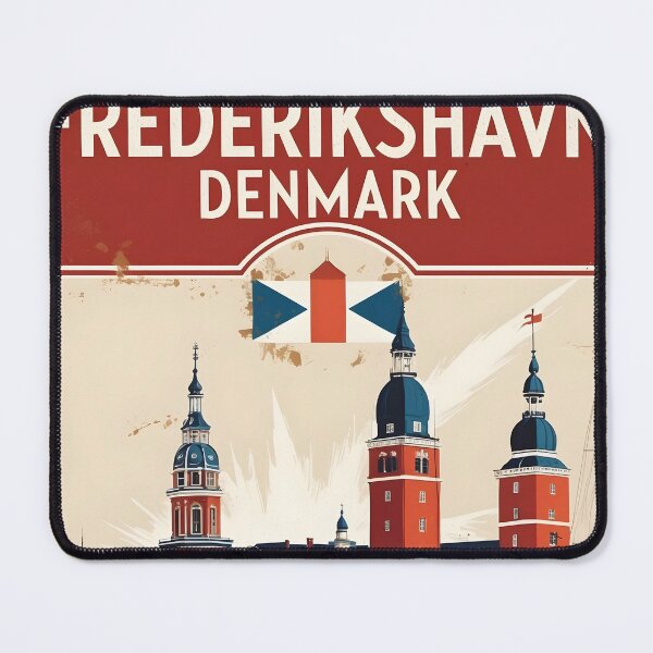 Item preview, Frederikshavn Denmark 1950s Vintage Travel Tourism designed and sold by TravelersGems.