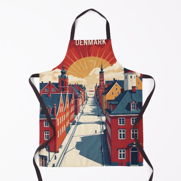 Item preview, Frederiksvaerk Denmark 1950s Vintage Travel Tourism designed and sold by TravelersGems.